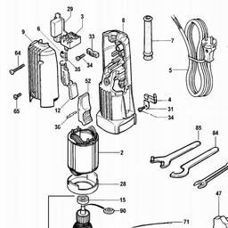 DeWalt DW685K spare parts