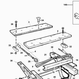 Black & Decker WM825 WORKMATE spare parts