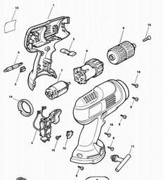 Black & Decker KC120V DRILL spare parts