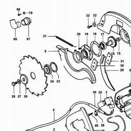 DeWalt DW365 spare parts
