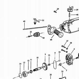 DeWalt DW203 spare parts