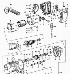 DeWalt DW590EKL spare parts