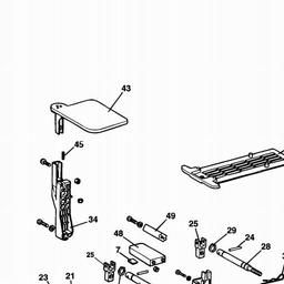 DeWalt DE8000 spare parts