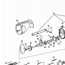 DeWalt DW937K spare parts