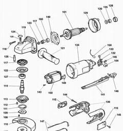 DeWalt DW450 spare parts
