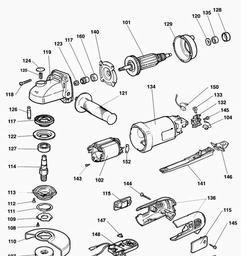 DeWalt DW451 spare parts