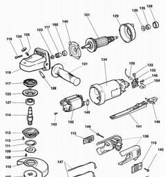 Elu WS11 spare parts