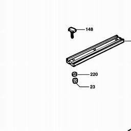 DeWalt DE2010 spare parts
