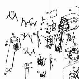 DeWalt DW221 spare parts
