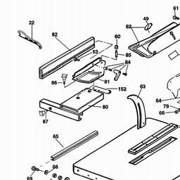 Elu ETS3151L spare parts