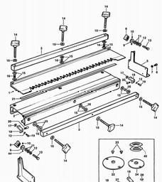 DeWalt DE6252 spare parts