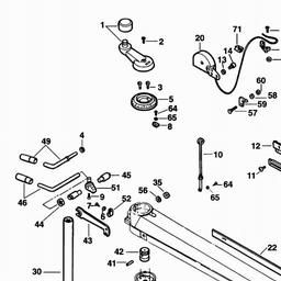 Elu RAS8101 spare parts