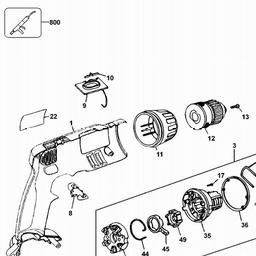 DeWalt DW976K spare parts