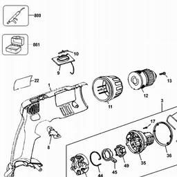 DeWalt DW996 spare parts