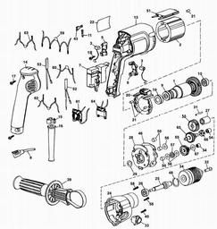 DeWalt DW246 spare parts