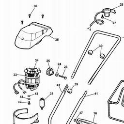 Black & Decker GR270 MOWER spare parts