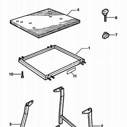 DeWalt DE1000 spare parts
