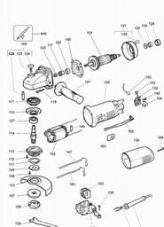 DeWalt DW818 spare parts