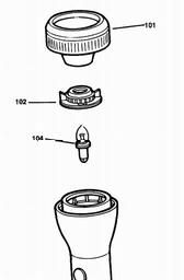Black & Decker VP225 TORCH spare parts