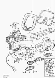 Black & Decker HB43 HEDGETRIMMER spare parts