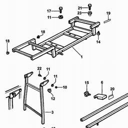 Elu EZ7085 spare parts