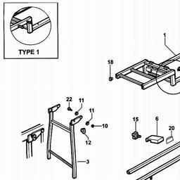 Elu EZ4888 spare parts
