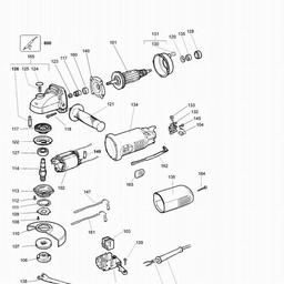 DeWalt DW824 spare parts