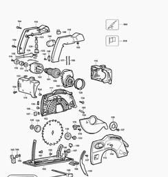 Black & Decker KS855N CIRCULAR SAW spare parts
