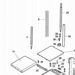 DeWalt DW733 spare parts