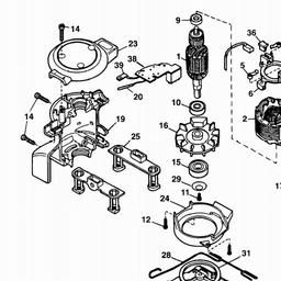 Elu VS21 spare parts