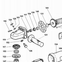 DeWalt DW632 spare parts