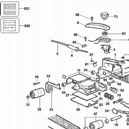 DeWalt DW431 spare parts