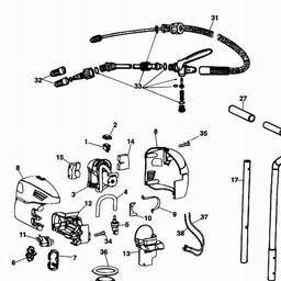 Black & Decker VP4500 SPRAY GUN spare parts