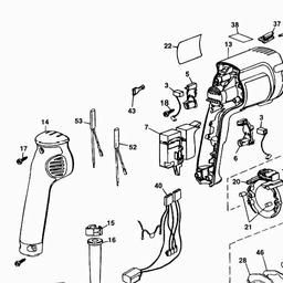 DeWalt DW248 spare parts