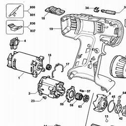 DeWalt DW909K spare parts