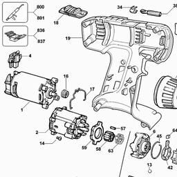 Elu SBA55K spare parts