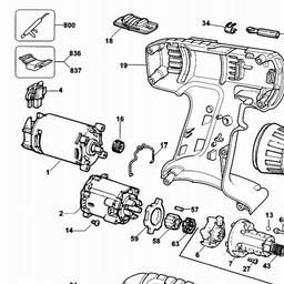 Elu BSA52K spare parts