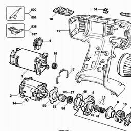 Elu SBA71K spare parts
