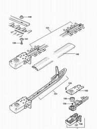 Black & Decker GTB20 HEDGETRIMMER spare parts