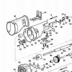 DeWalt DW309 spare parts