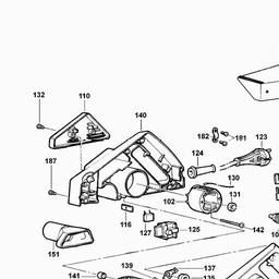 Black & Decker KW715 PLANER spare parts