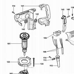DeWalt DW568K spare parts