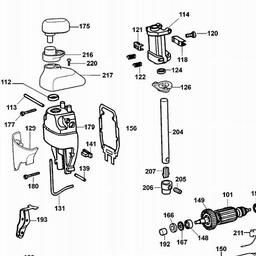 DeWalt DW324 spare parts