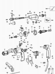DeWalt DW505 spare parts