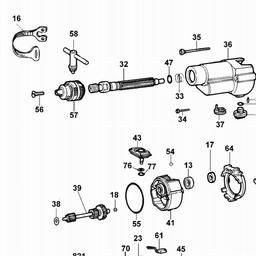 DeWalt DW501 spare parts