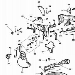 DeWalt DW710 spare parts