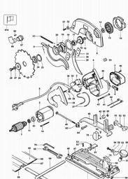 Elu MH165 spare parts