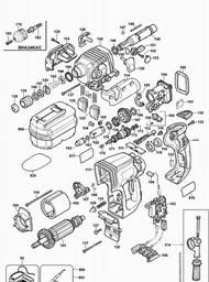 Elu BHA24K spare parts