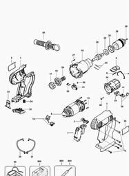 DeWalt DW006K spare parts