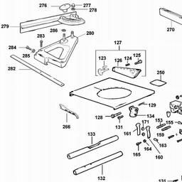 DeWalt DW742 spare parts